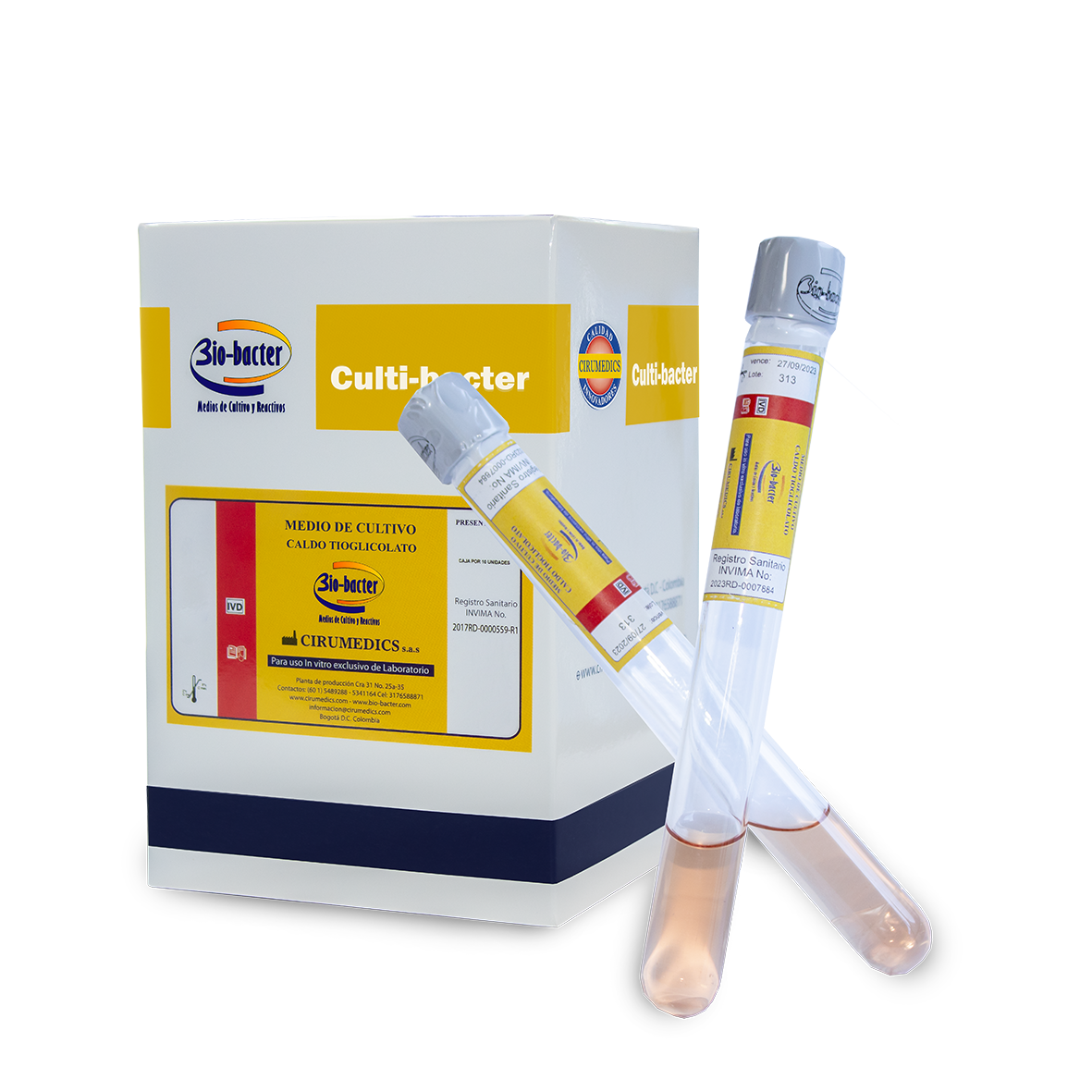 Caldo Tioglicolato anaerobios Bio-Bacter Cirumedics