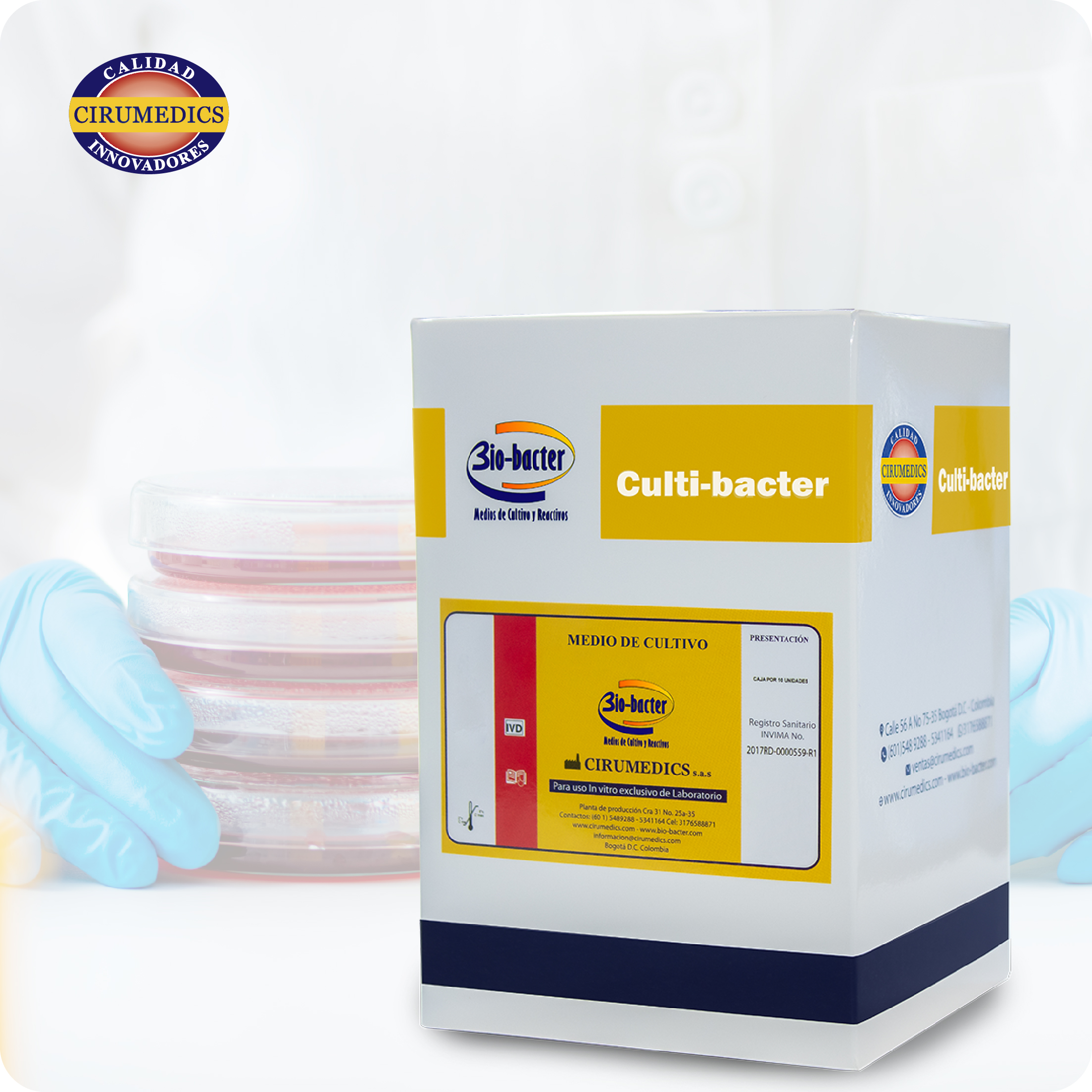 EMB cromogénico UTI Bio-Bacter Cirumedics