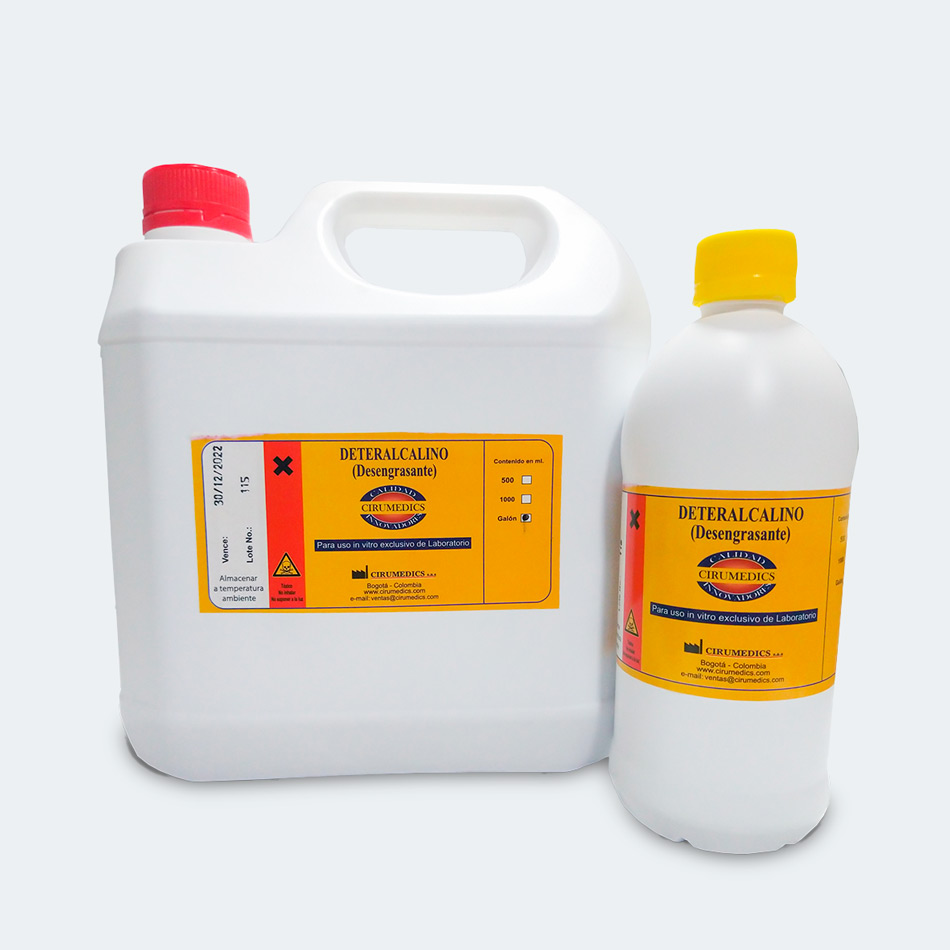detergente alcalino Cirumedics