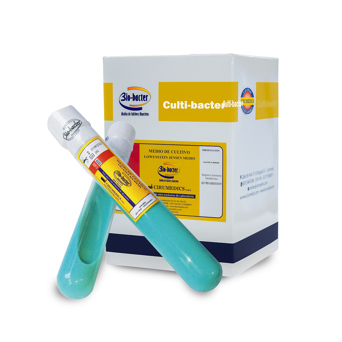 Lowenstein Jensen Bio-Bacter Cirumedics