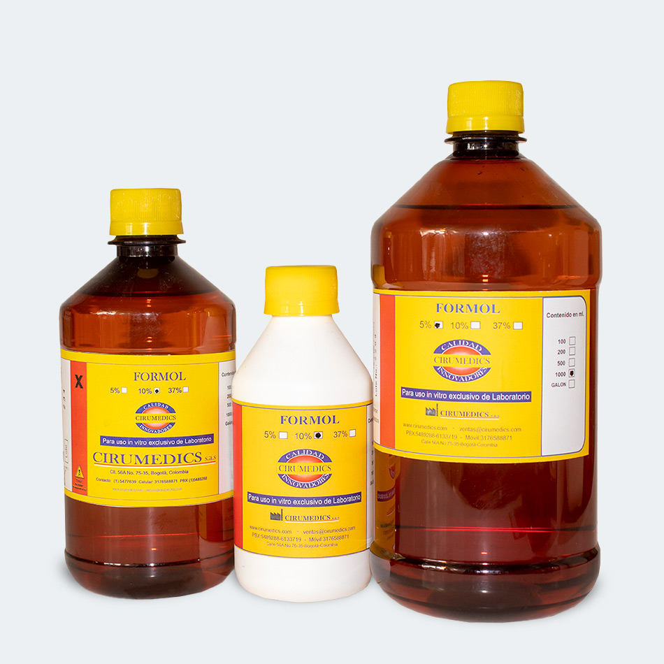 formol laboratorio Cirumedics
