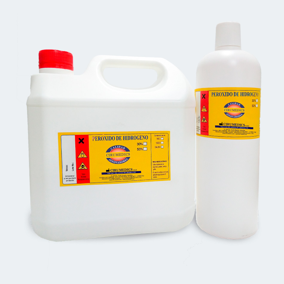 peroxido de hidrogeno laboratorio Cirumedics