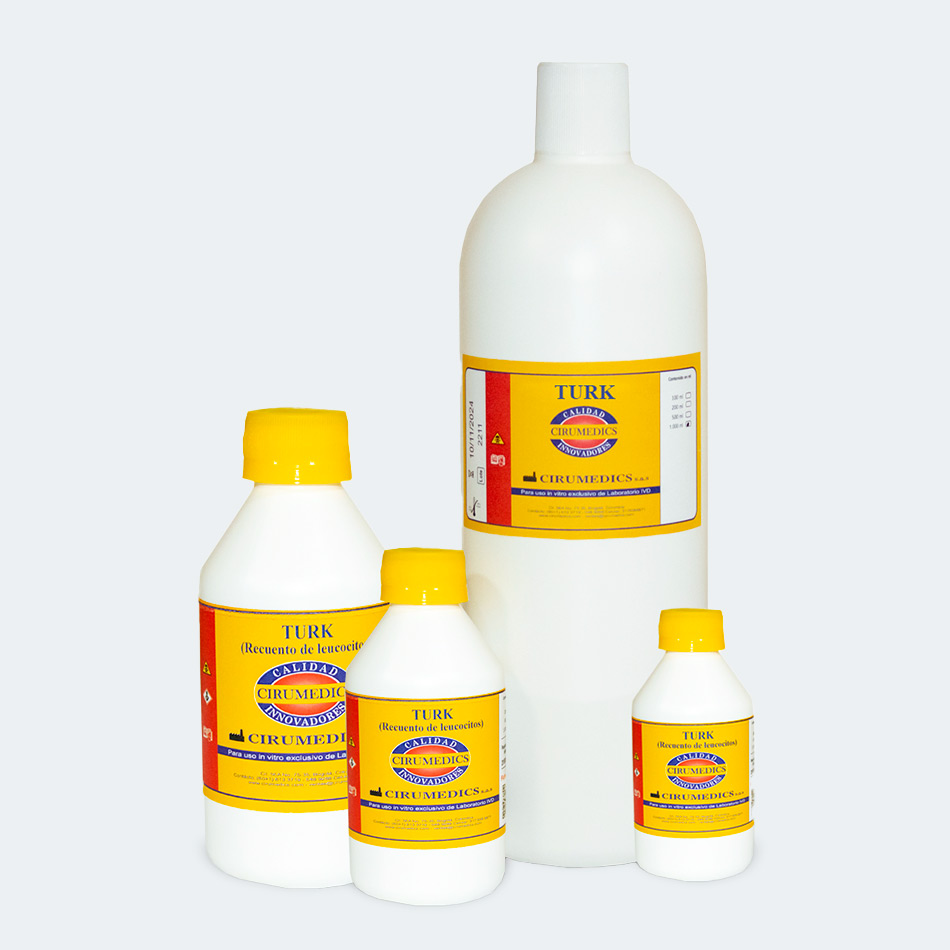 solucion turk leucocitos laboratorio