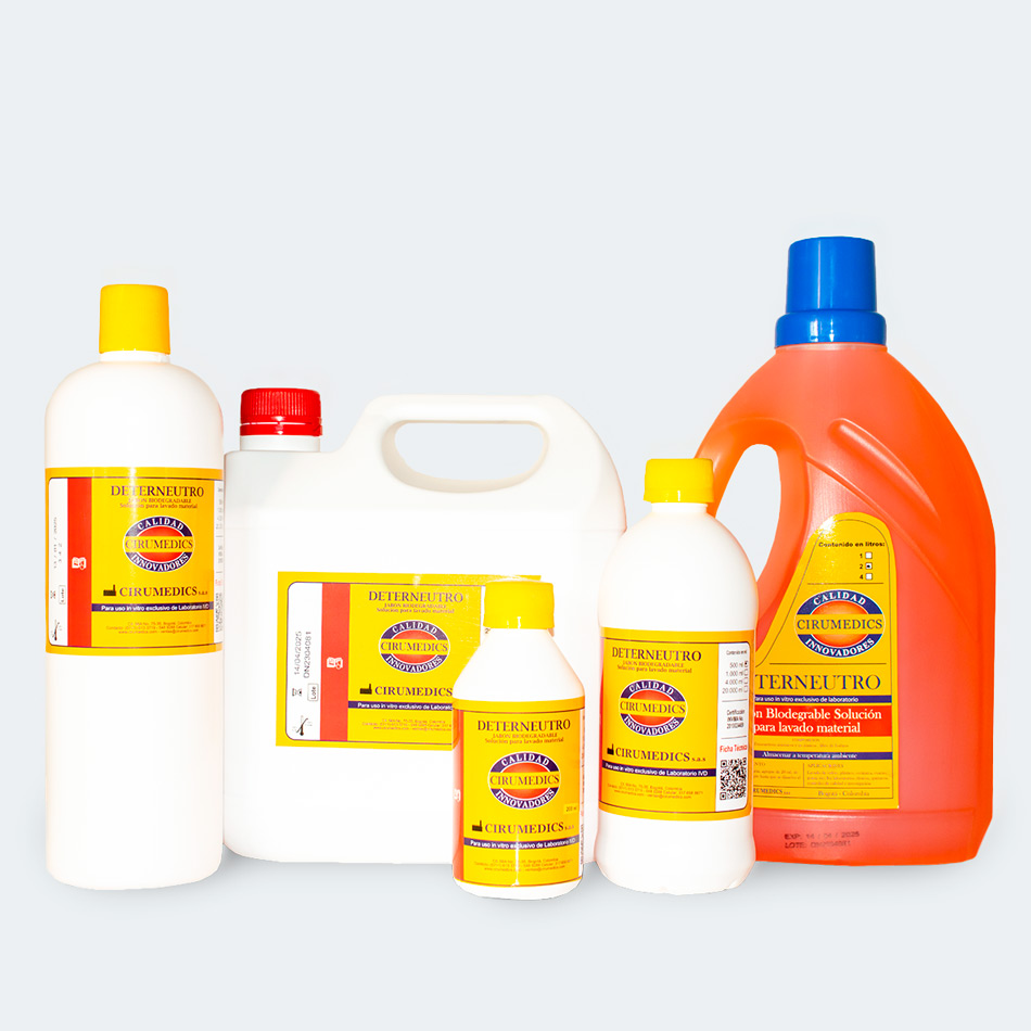 detergente neutro laboratorio Cirumedics